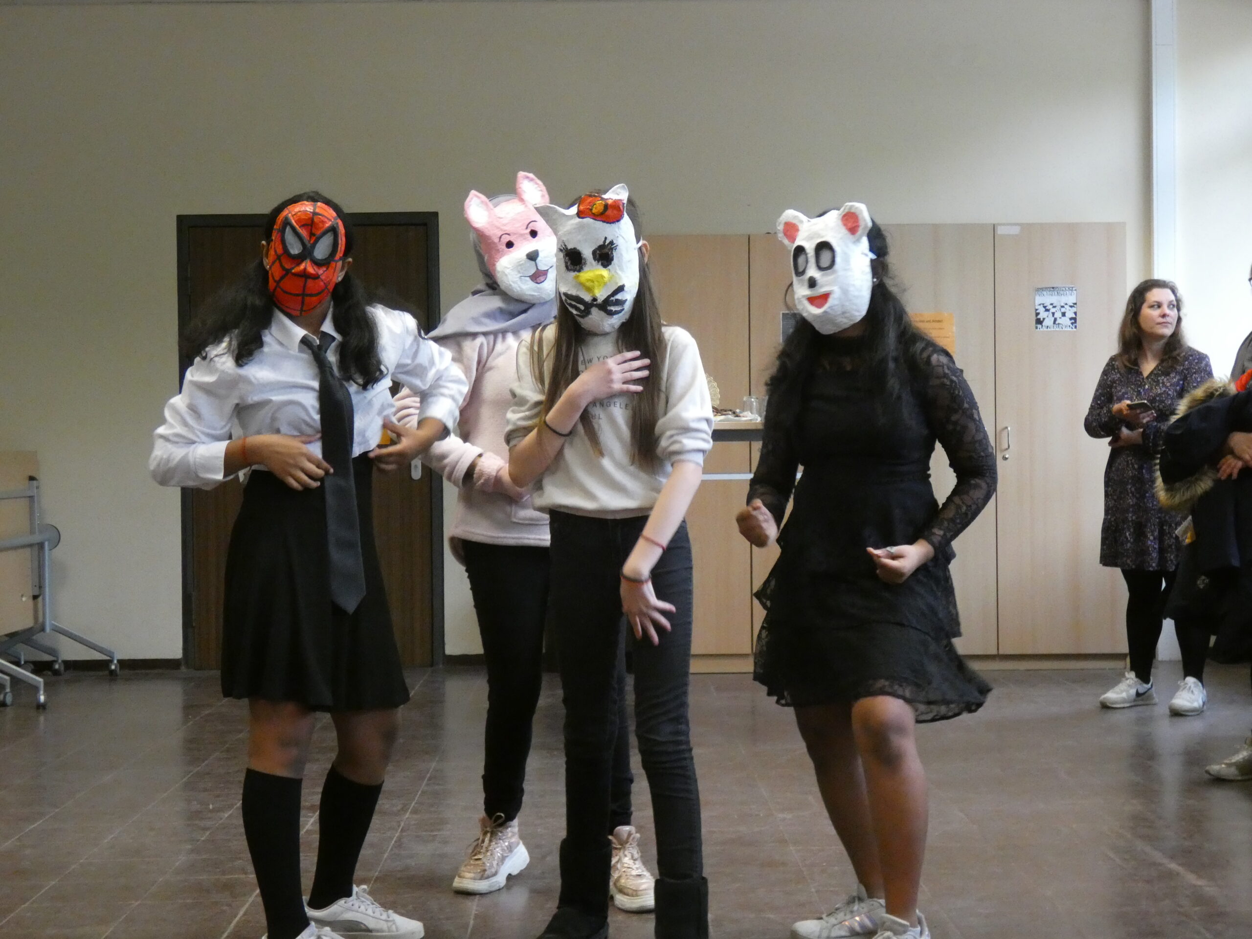 Ausdrucksstark mit Maske
